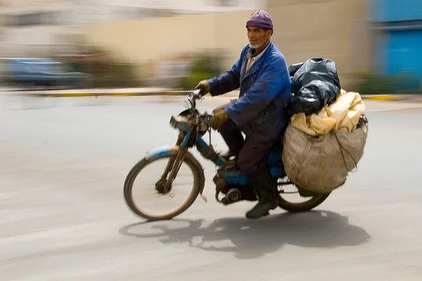 Maroko | Możemy być zaskoczeni ile Marokańczycy mogą zapakować na motocykl…