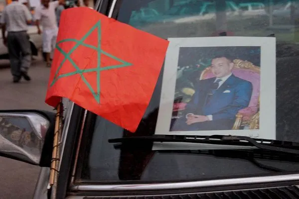 Maroka | Wizerunek króla przedstawiany jest w wielu miejscach