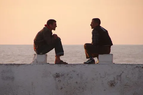 Maroko - As-Sawira | Pogawędka przy zachodzie złońca