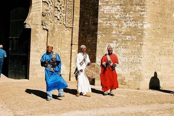 Maroko | Marokańscy muzycy z Szelli