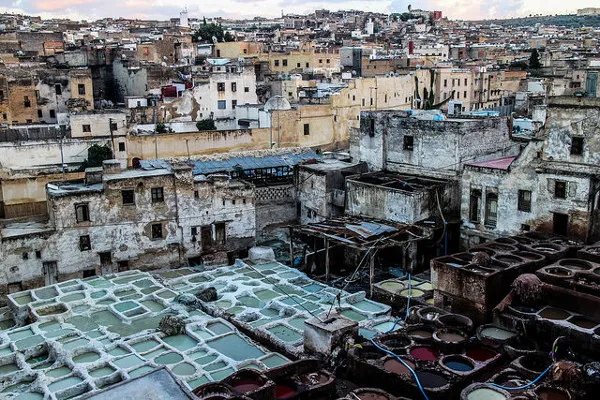 Maroko | Widok na Fez