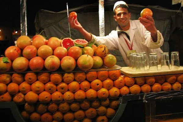 Maroko | Za świeżo wyciśnięty sok z cytrusów zapłacimy tylko kilka dirhamów