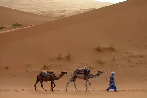 Maroko | Wydmy Erg Chebbi – krajobrazy marokańskiej Sahary