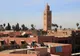 Maroko | Panorama Marrakeszu z minaretem Kutubijji