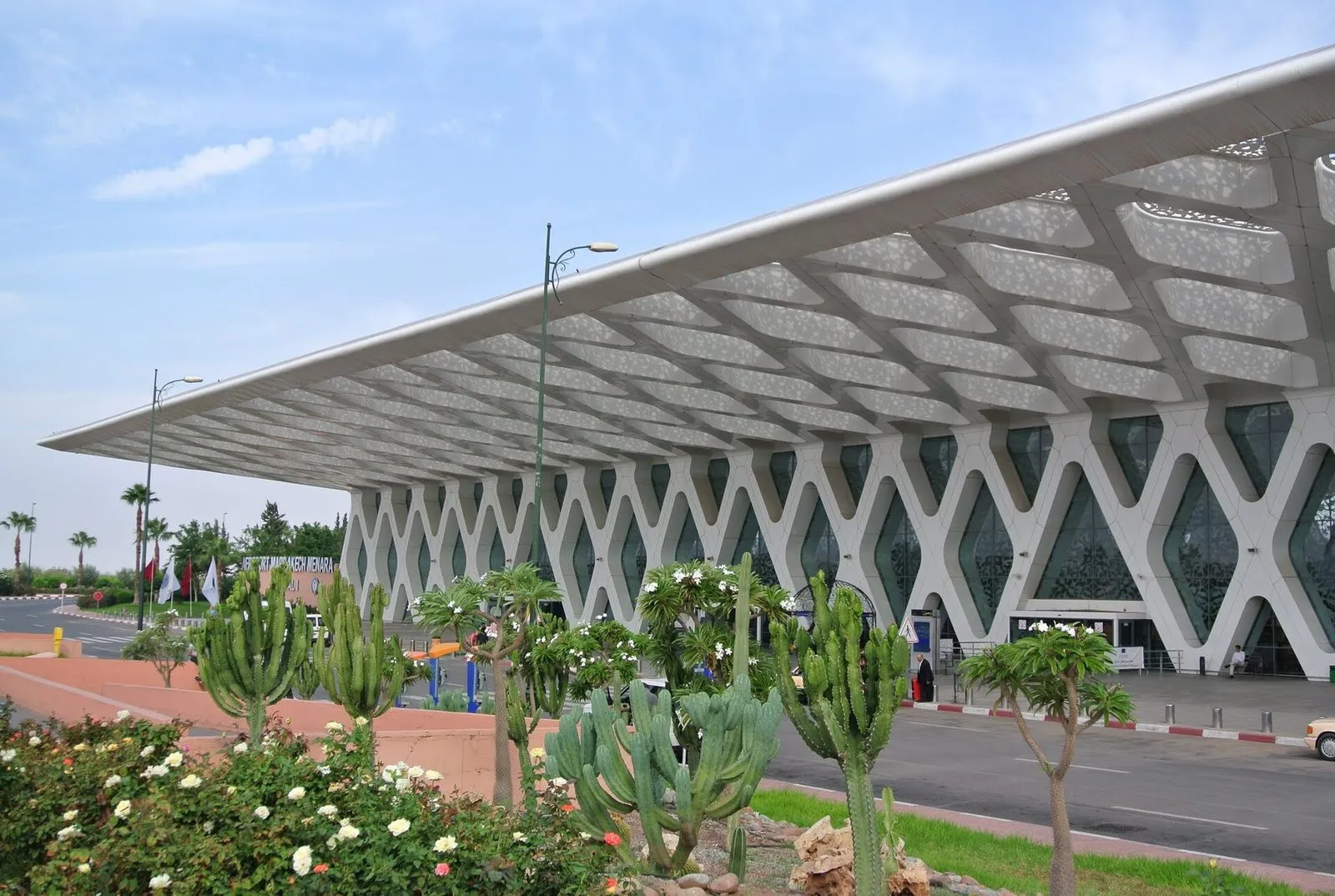 Maroko | Terminal lotniska Marrakesz-Menara