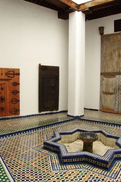 Maroko (Fez) | Musée du Batha – muzealne wnętrza