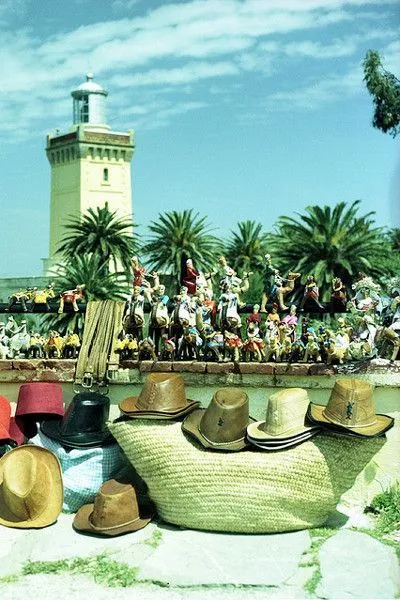 Maroko | Stoisko z pamiątkami, Tangier
