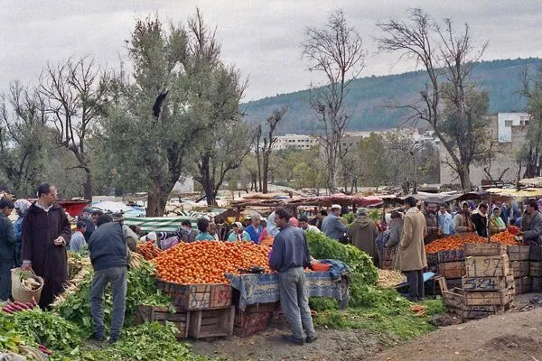 Maroko | Targowisko w Sefrou